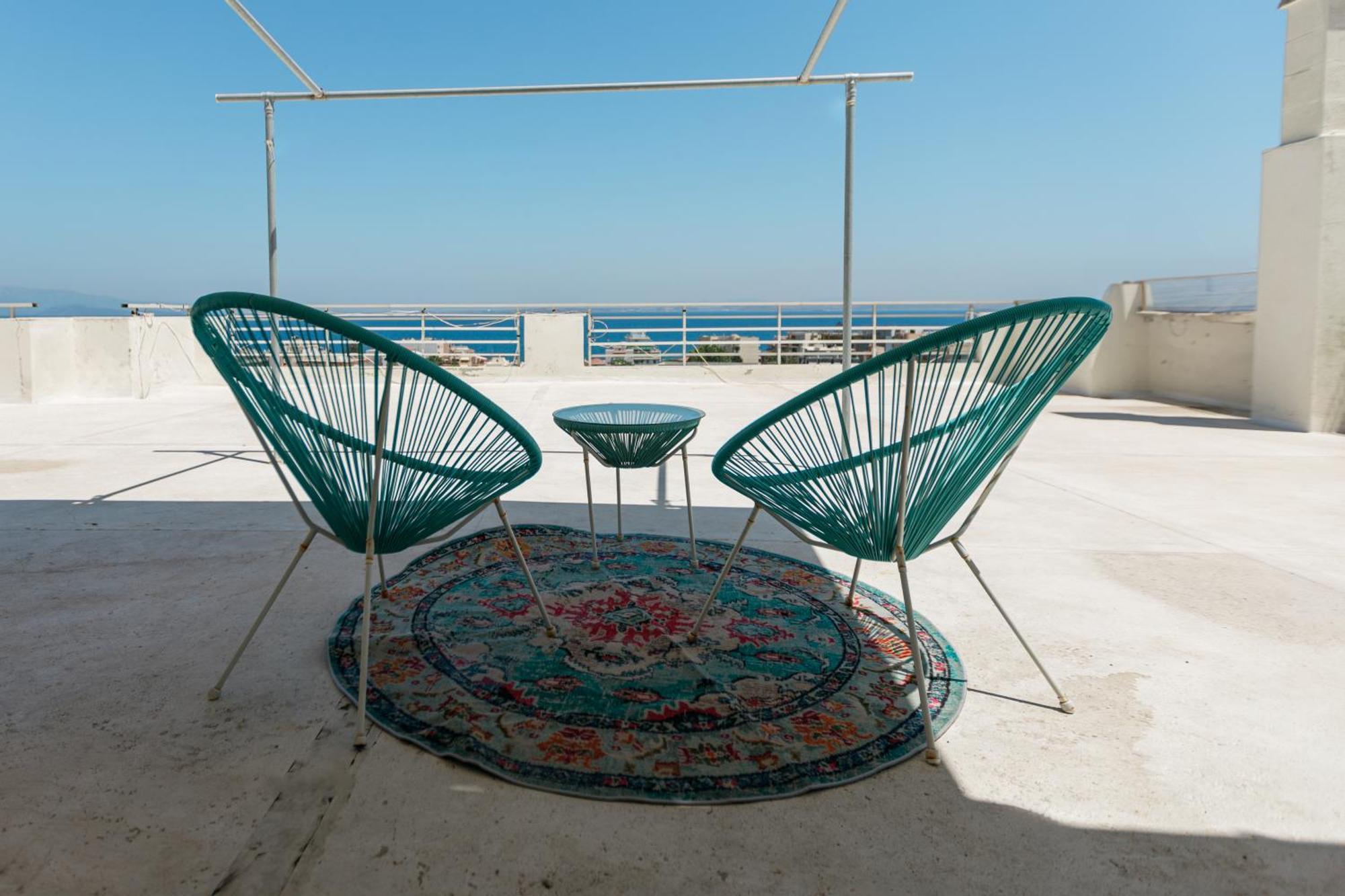 Panoramic Penthouse Lejlighed Chios Town Eksteriør billede